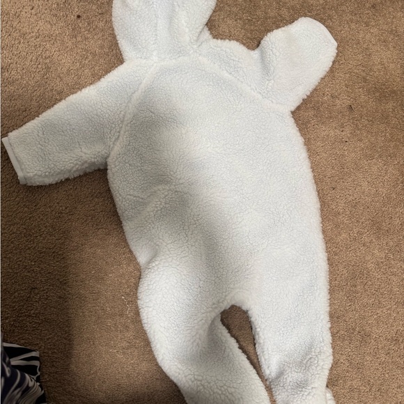 Polo Ralph Lauren Soft Blue Hooded Footie - Picture 2 of 4